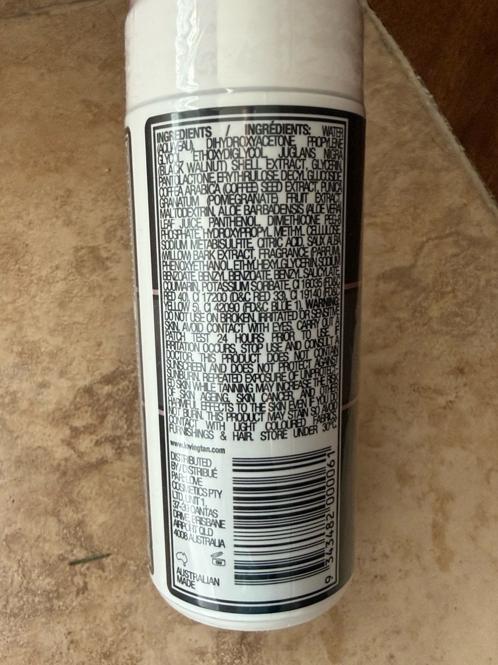 Loving Tan 2HR Express Platinum Mousse Bronzante- MAXIMUM - Picture 4 of 5